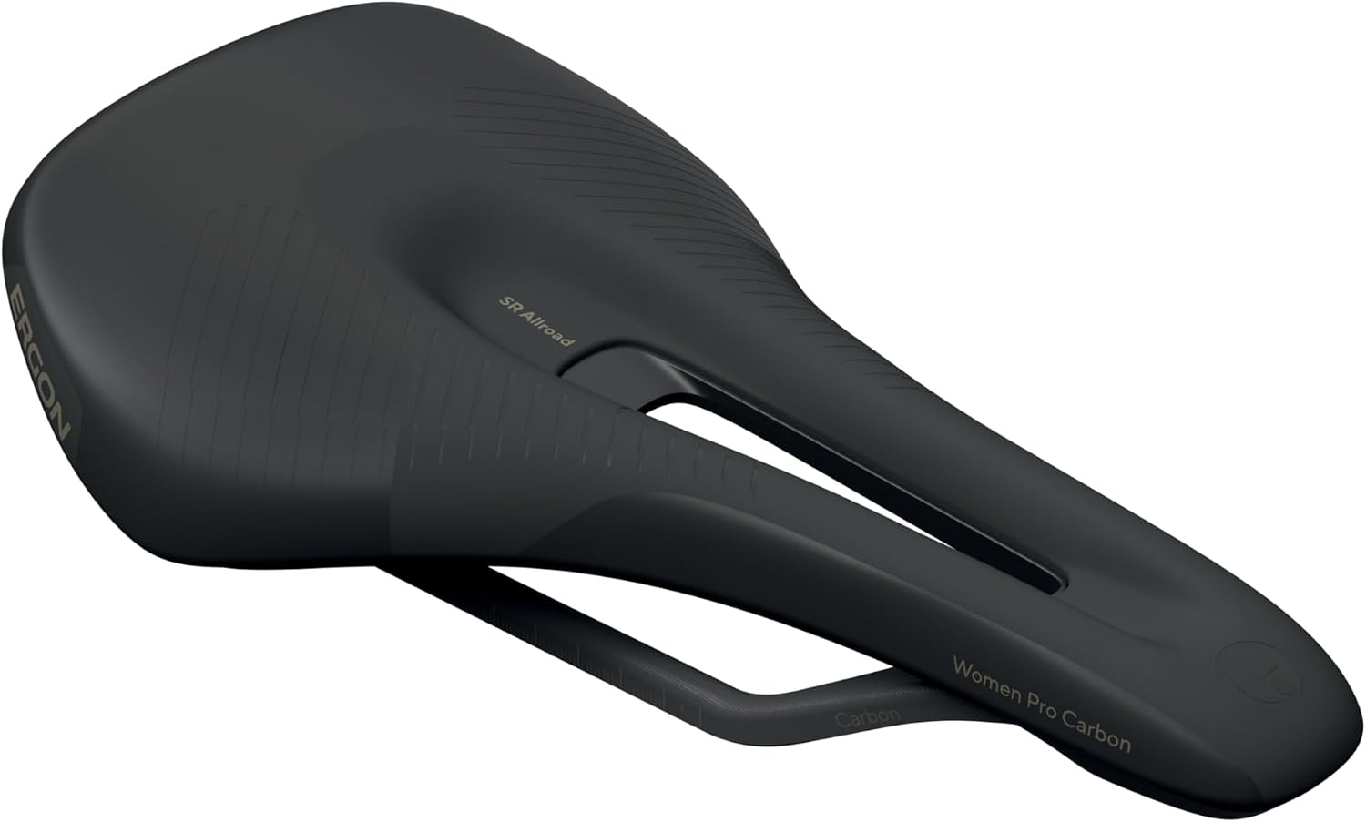 ERGON SR Allroad Pro Carbon Women’s Saddle – Ergonomic Road & Gravel Bike Seat S/M