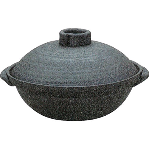 Image of Pot: Black Baked Tighten, 8.7 inches (22 cm), Western-style Pot SN-91BK