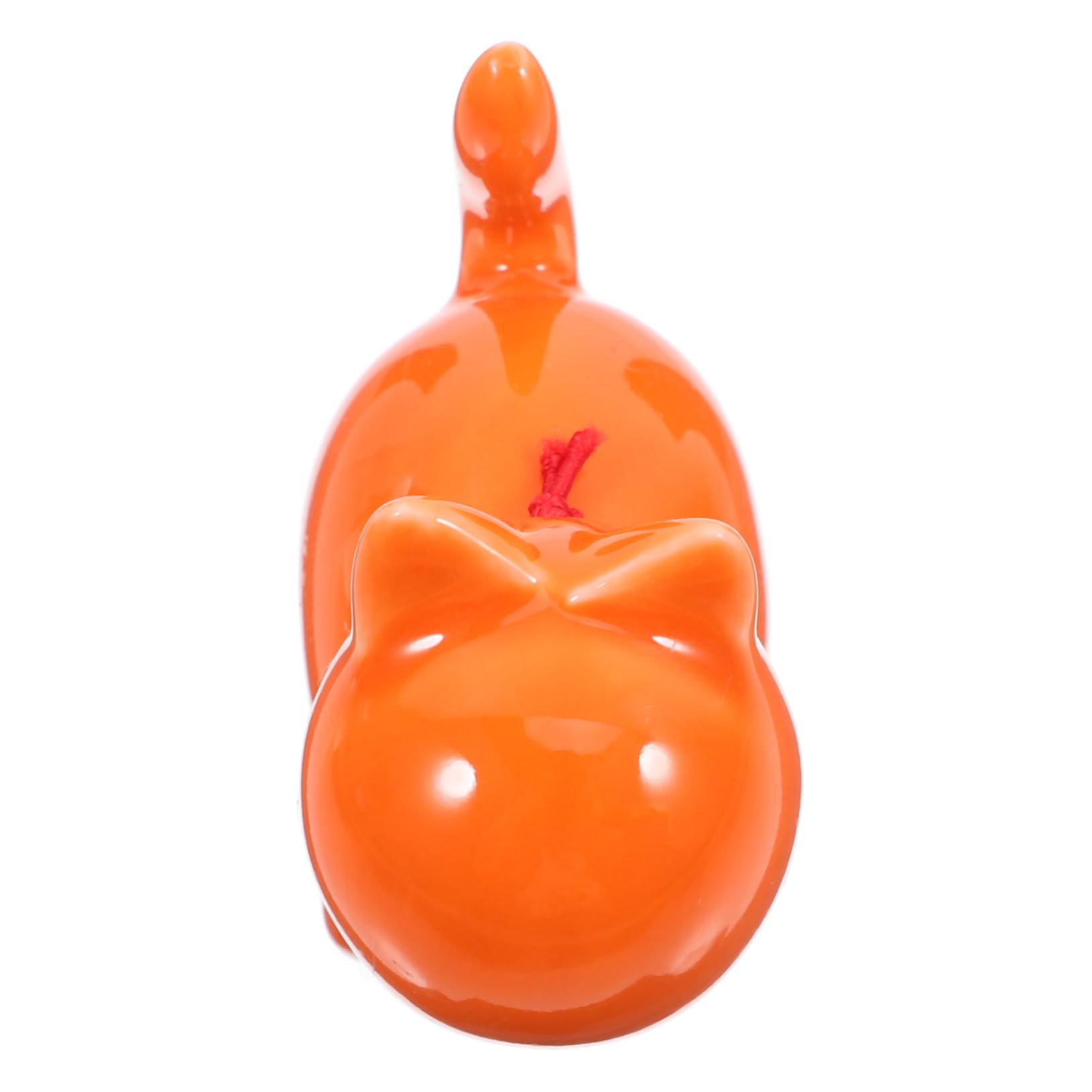 PRETYZOOM Statuetta Di Gatto in Ceramica Fatta A Mano Da 4 Pezzi Per Interni Piccola Statuetta Di Gattino Ornamento Artigianale in Ceramica Statua Di Animale Decorazione Per Tavolo