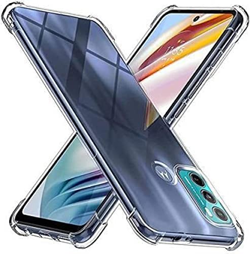 Image of for |[ Motorola Moto G60 / G40 Fusion Plus ] Back Cover Bumper Protective Case for [ Motorola Moto G60 / G40 Fusion Plus ] Silicone Flexible TPU Back Cover Case - Transparent