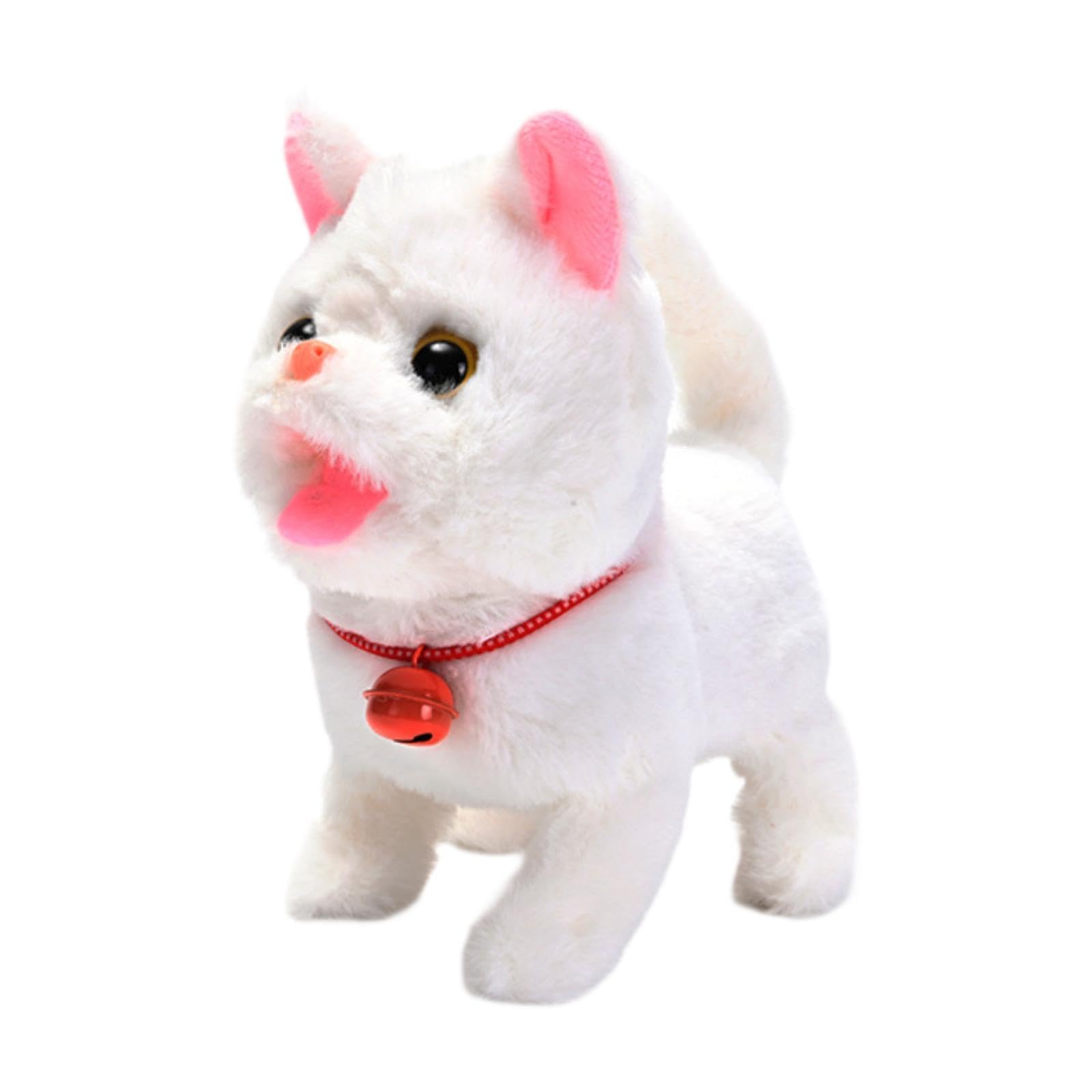 CALANDIS™ Electric Plush Animal Cat Toy Children's Pet Toy Cat for Party Favor Holiday White | 1990-Now | Battery Operated | Electronic, Battery & Wind-Up-picture-22