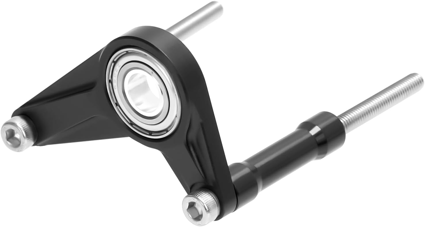 Monkey125 Left Gear Shift Lever Shifter Stabilizer Compatible with GROM 125 MSX125 JC92 2021-2025 Monkey 125 JB03 JB05 2022-2025 Motorcycle Accessories Shift Shaft Suppor (Black)