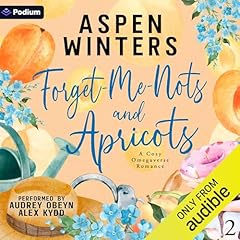 Diseño de la portada del título Forget-Me-Nots and Apricots