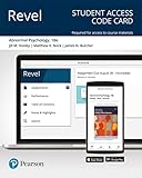 Abnormal Psychology -- Revel Access Code