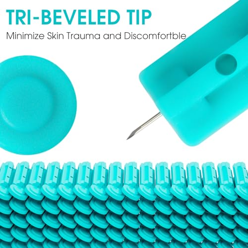 Pharmacy Choice Blood Lancets,Twist Top Lancets for Lancing Devices,350 Count ，30 Gauge Diabetes Lancets for Blood Glucose Testing,Light Green - Thumbnail 7