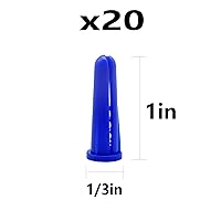 Vista 3 de Kit de anclajes de pared de plástico para paneles de yeso con tornillos, kit de tornillos de hormigón, juego de anclaje de pared adecuado para Kit