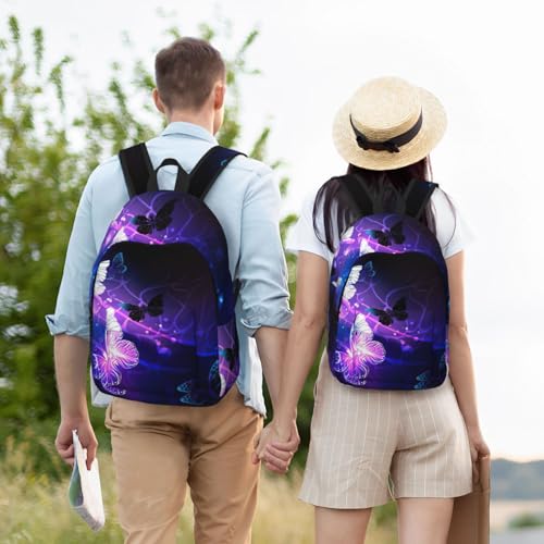 Sac à dos d'infirmière EdWal pour ordinateur portable imprimé papillons - 6