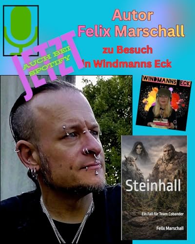 Autor Felix Marschall zu Besuch in Windmanns Eck