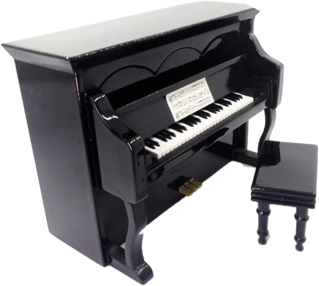 LIFKOME 1set Piano-Shaped Musical Box Ornament for Home Decor Cute and Creative Music Box Birthday for Desks Tables and Shelves