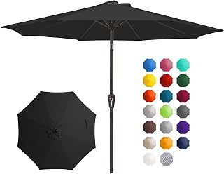 JEAREY 10FT Outdoor Patio Umbrella image