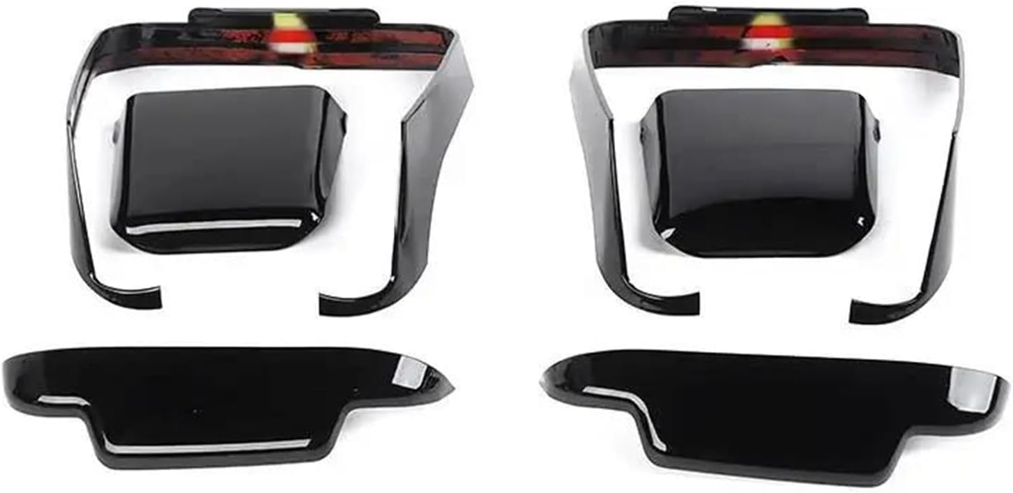 Rear Light Covers For Wrangler For JL 2018 2019 2020 2021 2022 2023+ Car Taillight Lamp Decoration Cover Tail Light Covers