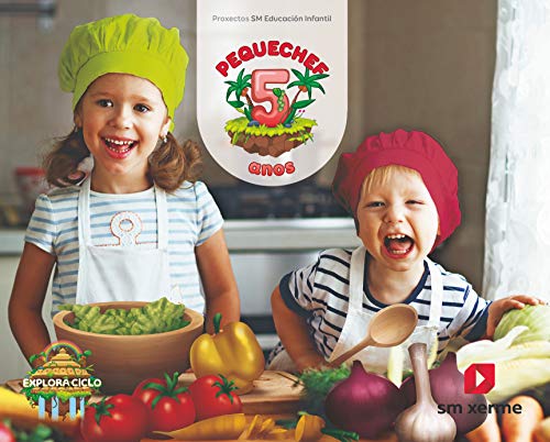Portada de Pequechef Infantil 4 Años Nivel 2 Proyecto Explora Ed 2020 Galicia