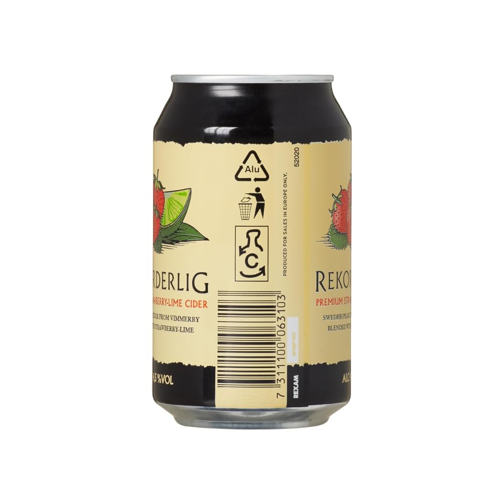 Rekorderlig Strawberry-Lime Cider 72 Dosen Summer Party Pack