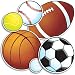 Scholastic TF3283 Sport Balls Accent Punch-Outs