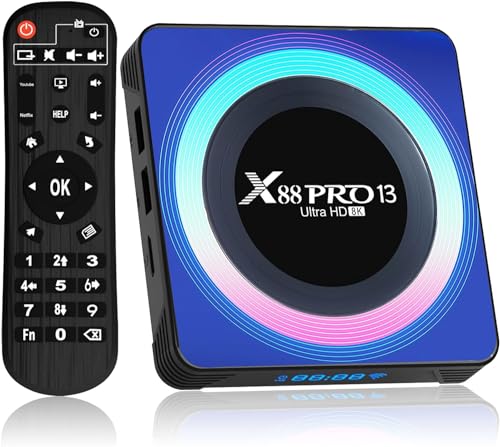 Android TV Box 13.0 with 4GB RAM, 32GB ROM
