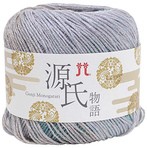 ハマナカ 源氏物語 毛糸 並太 Col.107 マルチ 系 25g 約92m 2457