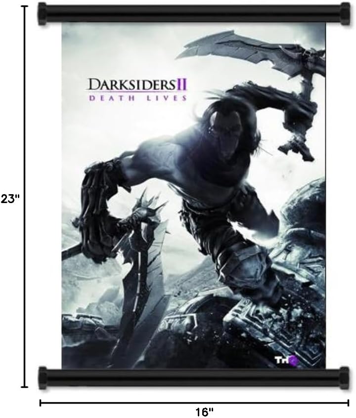 Darksiders 2 Game Fabric Wall Scroll Poster (16" x 23") Inches