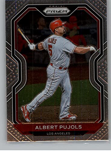 2021 Panini Prizm #21 ALBERT PUJOLS NM+-MT+ Los Angeles Angels Baseball