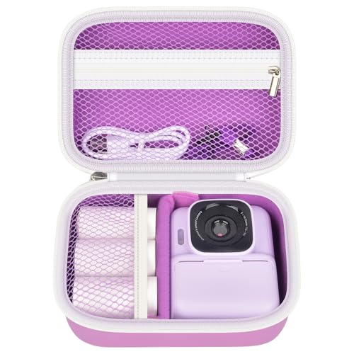 Funda para cámara instantánea Kids PAIYULE color púrpura