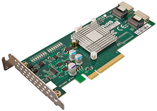 Supermicro AOC-SAS2LP-MV8 Add-on Card, 8-Channel SAS/SATA Adapter with 600MB/s per Channel