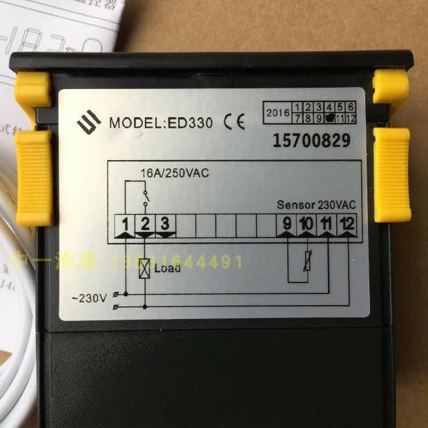 Fit for SHANGFANG Digital ED330 Temperature Controller Thermostat -45-120℃ 220v