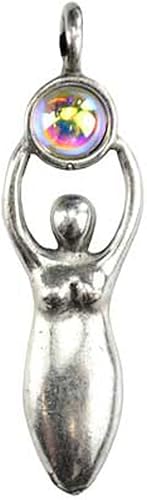 Azuregreen Colgante de amuleto espiritual Wicca Intuition