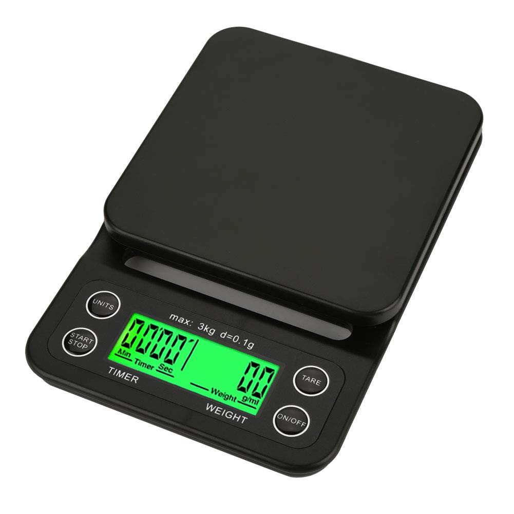Digital Coffee Weighing Scale Digital Kitchen Timer USB High Precision