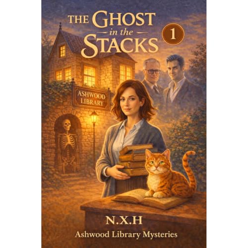 The Ghost In The Stacks Audiolibro Por N.X. H arte de portada