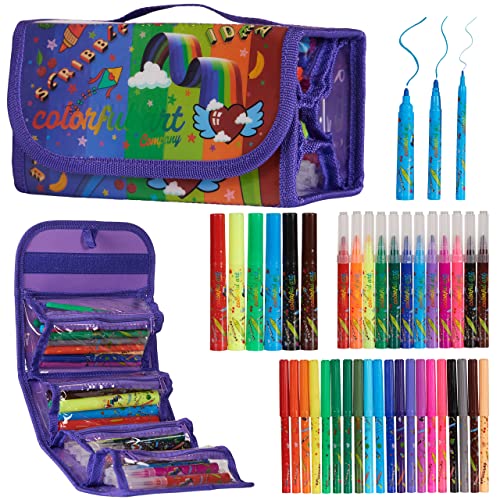 Crayola Profumelli Pennarelli Lavabili - 10 Pezzi Profumati, Punta Media, Per Bambini - Foto 5