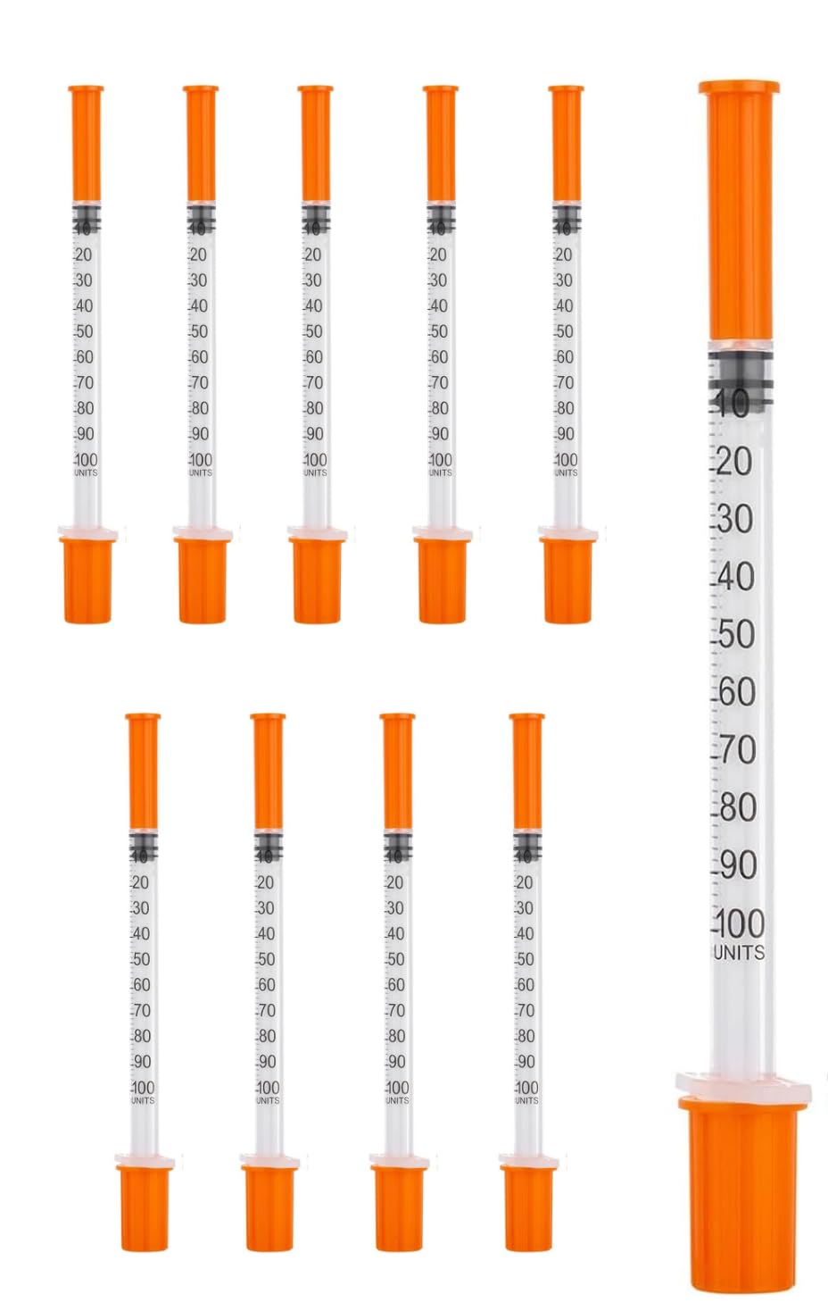 Pack of 10 - 1ml Plastic Measuring Dispensers · Individually Sealed · Multipurpose Use