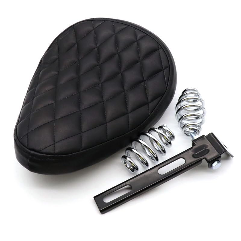 Cojines de asiento para moto custom ideales para rutas largas en Bobber 5