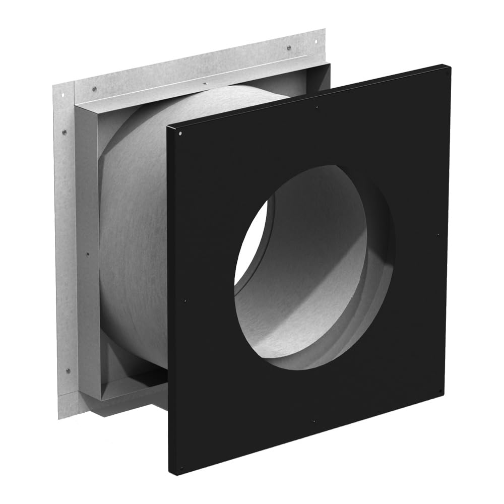 Duravent 7DT-IWT DuraTech Dé à coudre mural isolé, 17,8 cm