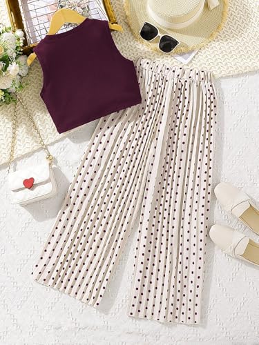 Image of Tagas Girls TOP AND PANT|COORDINATED OUTFIT FOR GIRL| DRESS FOR(GIRLS)| TOP WITH PALAZZOS FOR GIRL'S|(GTP)