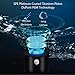 2025 New Hydrogen Water Bottle, Portable Hydrogen Water Ionizer Machine, Hydrogen Water Generator, Rechargeable Hydrogen Rich Water Glass Health Cup for Home Travel (Black)