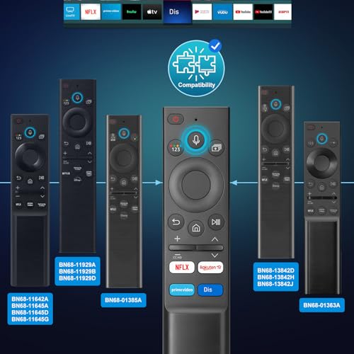 Télécommande double pour Samsung Smart TV remplace boîtier UE perdu - 7