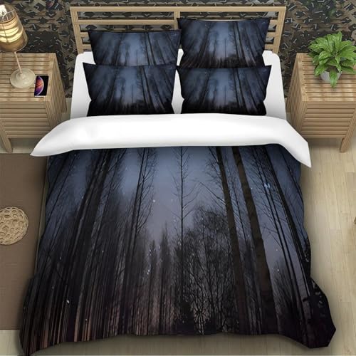 Parure de lit double canard microfibre effet super douce housse couette 200x200 résistante