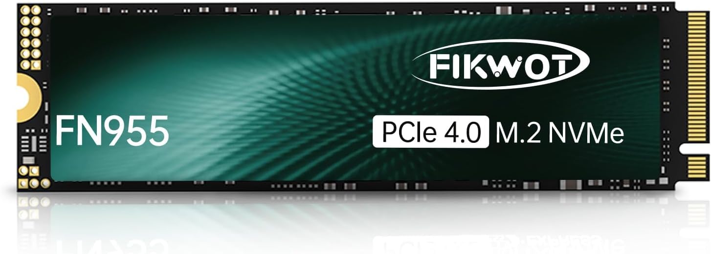 Fikwot FN955 SSD 2TB M.2 PCIe Gen4 x4 Unidad Interna de