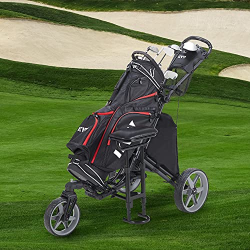 Kvv Golf Push-Pull Cart Removable/Detachable Seat Gt302,Gl304,Gl409 #TOP3