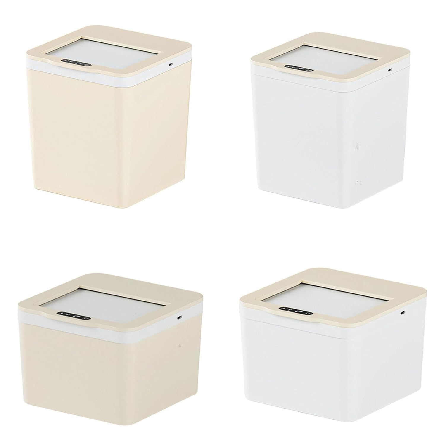 Touchless Intelligent Sensing Storage Box Energy Efficient Trash Can for Car Home Supplies Portable Intelligent Sensing Storage