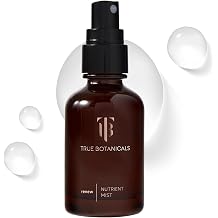 True Botanicals Renew Nutrient Mist | Deeply Hydrates &amp; Refreshes On the Go |Dermatologist Tested, Non-Toxic, Hypoallergenic, Vegan, MADESAFE Certfied | (1.7 oz | 50 ml)