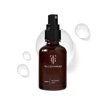 True Botanicals Renew Nutrient Mist | Deeply Hydrates & Refreshes On the Go |Dermatologist Tested, Non-Toxic, Hypoallergenic, Vegan, MADESAFE Certfied | 1.7 oz | 50 ml