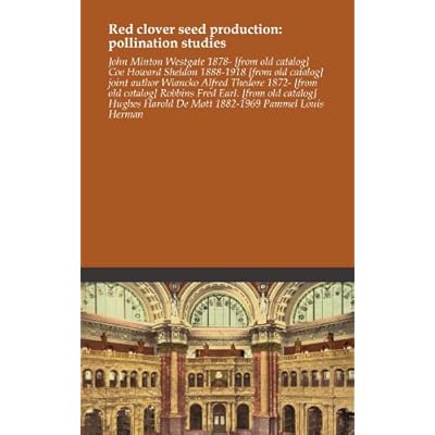 Red clover seed production
