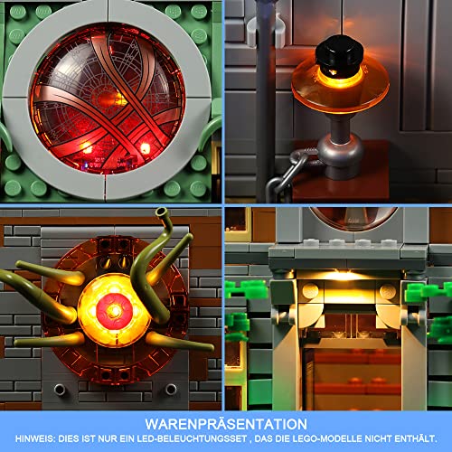 Led Light Kit for Lego Sanctum Sanctorum Led Lighting Set for Lego 76218 Marvel Sanctum Sanctorum, Not Include Models - Image 4