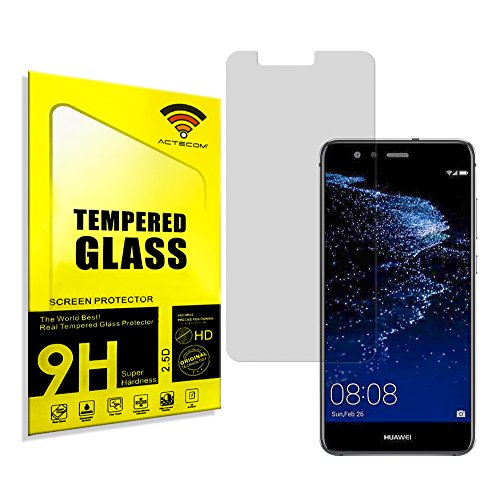 actecom® Protector Pantalla para Huawei P10 Lite P 10 Lite Cristal Vidrio Templado