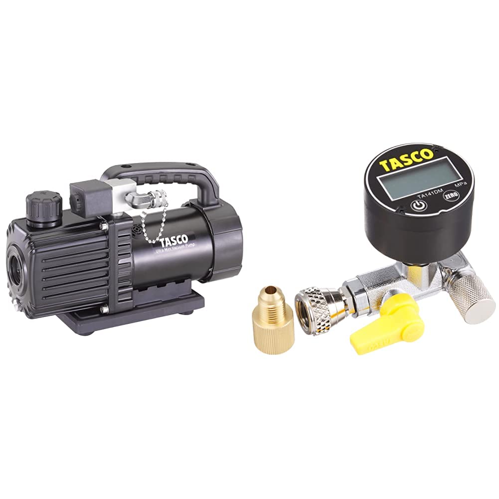 TASCO タスコ TA150SV/TA150SW 真空ポンプ 150W オイル逆流防止