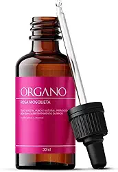 Rosa Mosqueta Rubiginosa ORGANO - Óleo Vegetal 100% Puro E Natural - Clareador E Antimanchas - 30ml