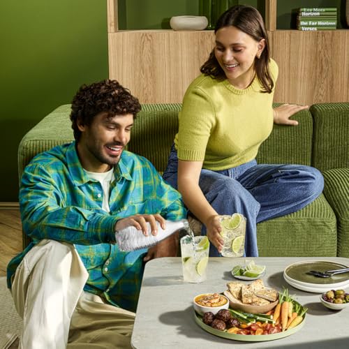 Caraffe in vetro SodaStream - 2 bottiglie d'acqua da 0,7 L riutilizzabili e lavabili in lavastoviglie, compatibili con Penguin e Crystal, ecocompatibili. - Immagine 4