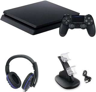 Sony PlayStation 4 Slim 500GB Premium Bundle (Renewed)
