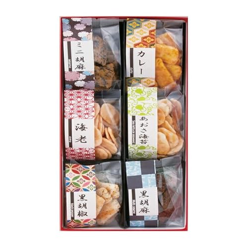 あられ煎 おせんべい6種詰合せ SE5-270-8 内祝 快気祝い 結婚祝い 香典返し プレゼント 米菓