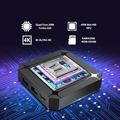 Smart Box Android TV MXQ Pro 5G fluide et sans bug pour vos vidéos 4K - 7